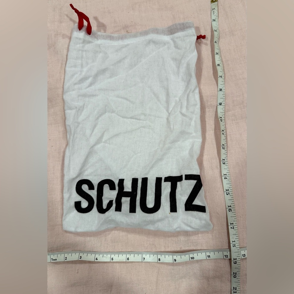 SCHUTZ White Bag with Red Ties